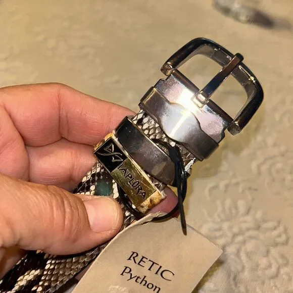 Retic Python Belt NWT Simplora - Picture 5 of 8